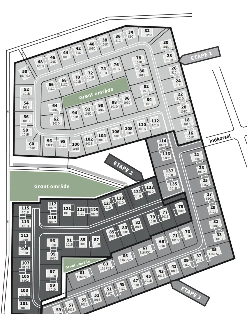 Visual presentation of the listing