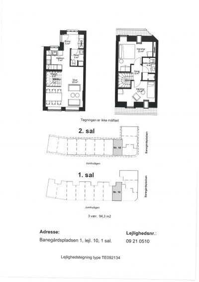 New Public Apartments with Good Location and Sea View - Banegårdspladsen, Faaborg - 1