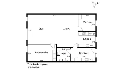 Visual presentation of the listing