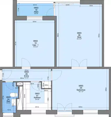 apartment Dejlig familiebolig i 8920 Randers NV