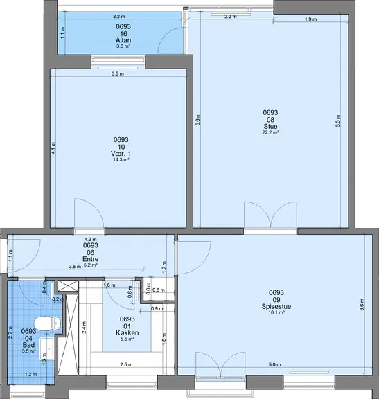 apartment Dejlig familiebolig i 8920 Randers NV