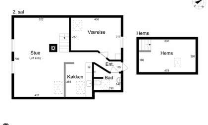 Visual presentation of the listing