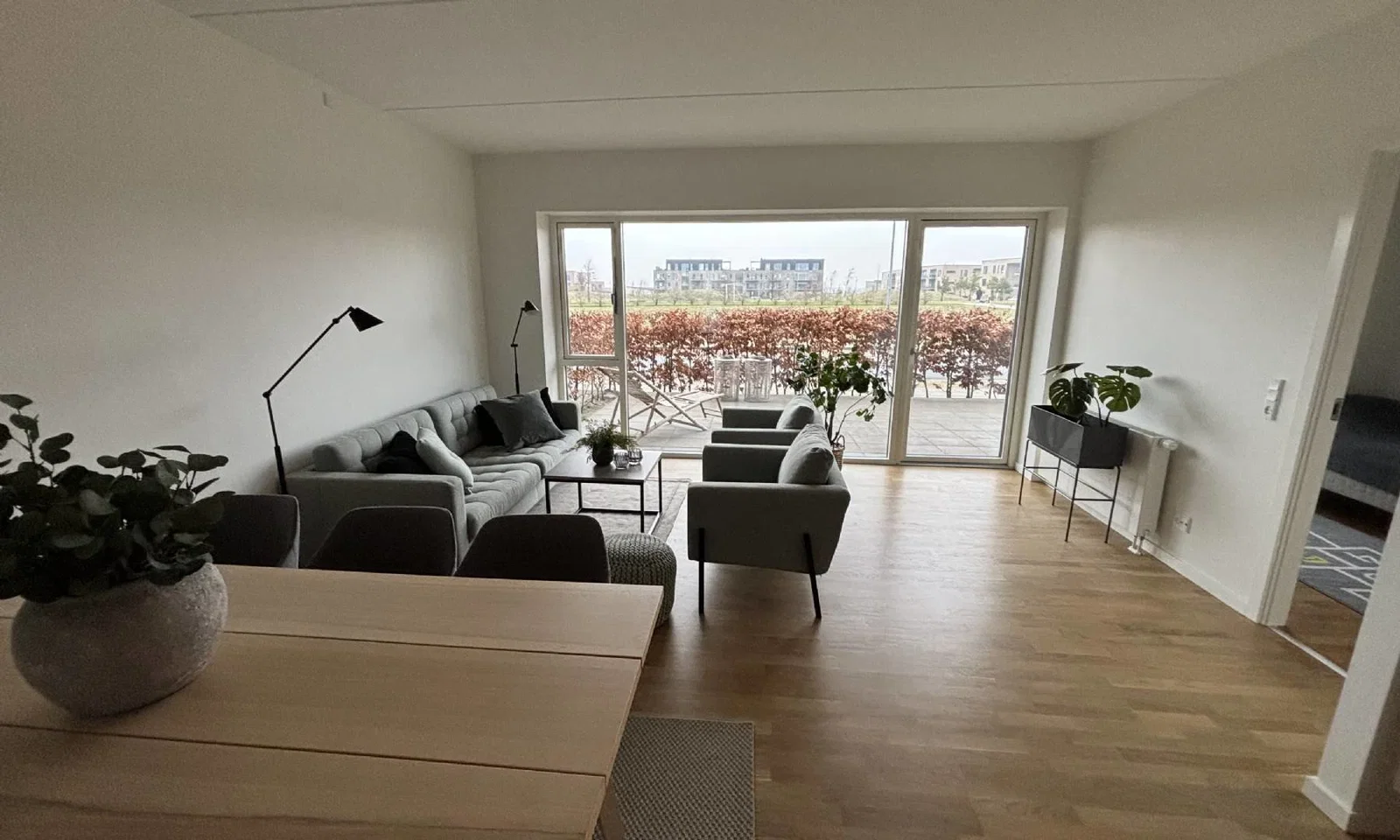 apartment Beautiful and bright 4-room apartment with west-facing balcony