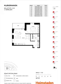 Visual presentation of the listing