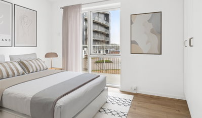 Lys 2-værelses bolig med egen terrasse - Cirkelhusene, Køge - 1