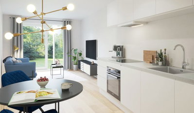 Lys 2-værelses bolig med egen terrasse - Cirkelhusene, Køge - 3
