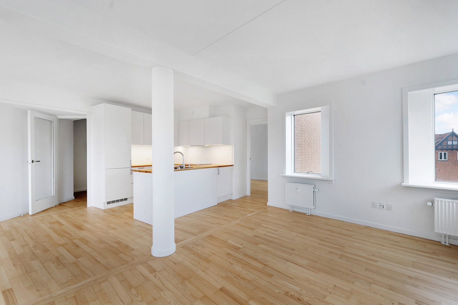 apartment Indflytningsklar 2-værelses med elevator og gode faciliteter