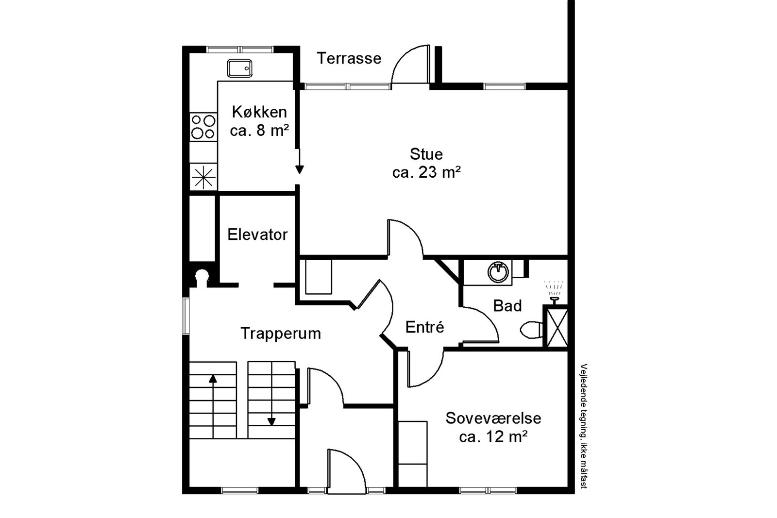 Visual presentation of the listing