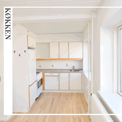 Bright 1-bedroom on 37 sqm in quiet surroundings - Bag Klostret, Slagelse - 1