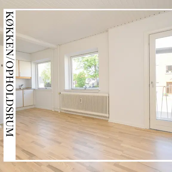 apartment Lyst 1-værelses på 37 kvm i rolige omgivelser