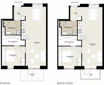 Visual presentation of the listing