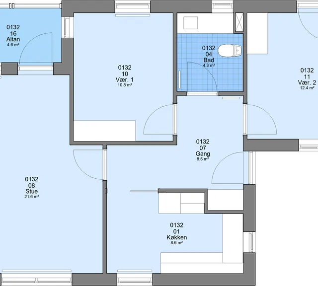 apartment Prisvenlig lejlighed