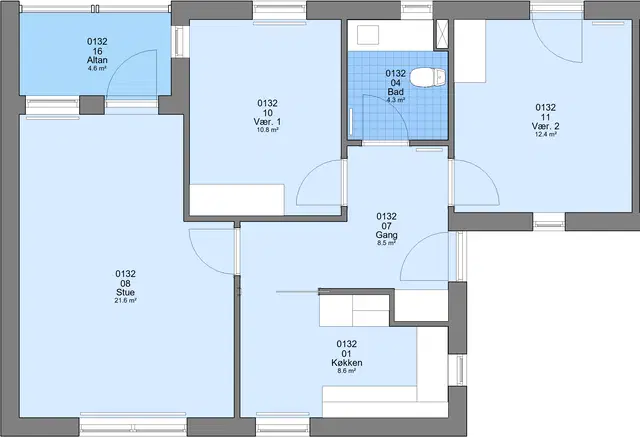 apartment Prisvenlig lejlighed