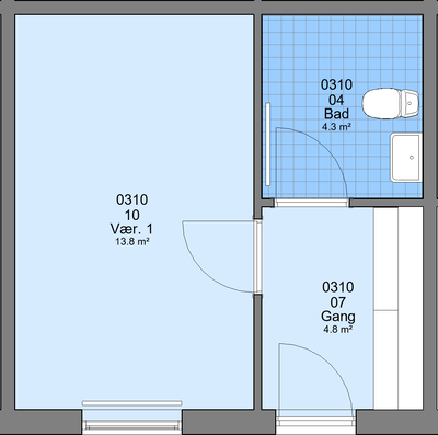 Affordable youth housing - Vestergade, Karup J - 3