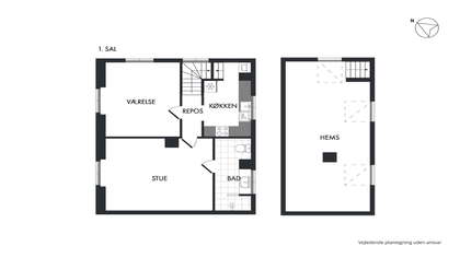Visual presentation of the listing