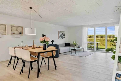 Moderne étplansrækkehuse med terrasse og carport - Agerløkken, Vejen - 1