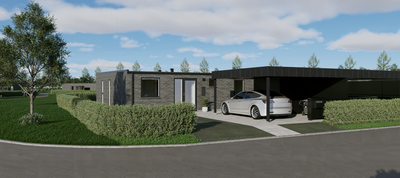 Visual presentation of the listing