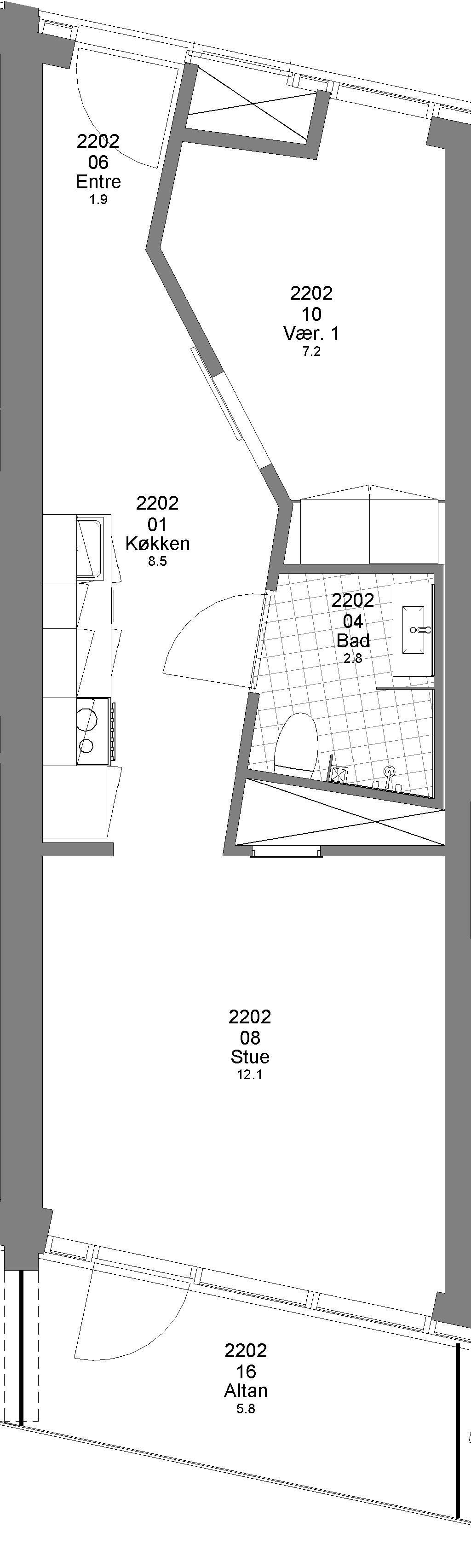 Visual presentation of the listing