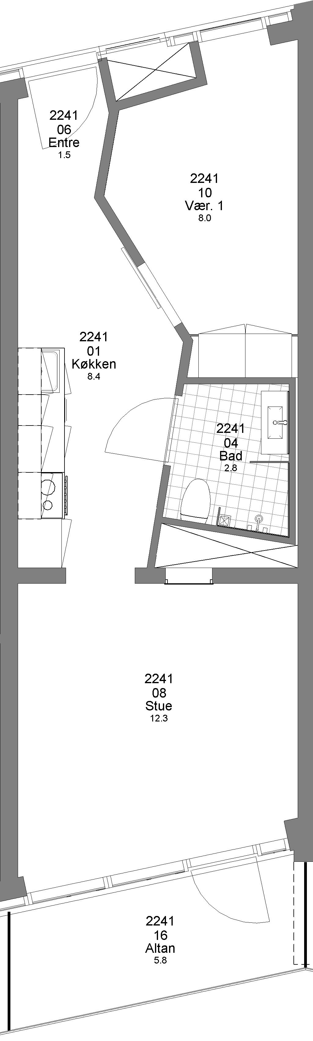 Visual presentation of the listing