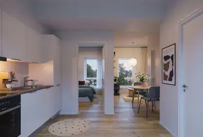 Visual presentation of the listing