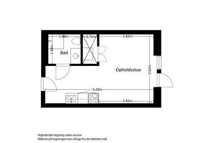 Visual presentation of the listing
