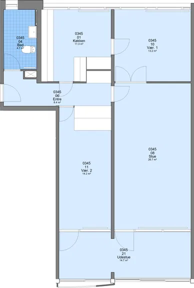 apartment Prisvenlig lejlighed