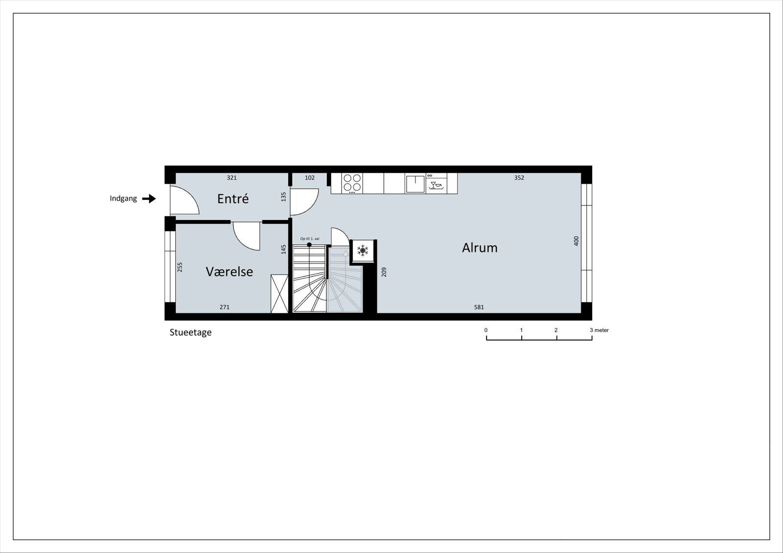 Visual presentation of the listing