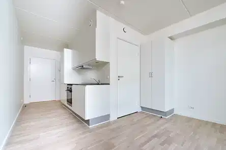 apartment 1-værelses lejlighed med altan og fællesarealer