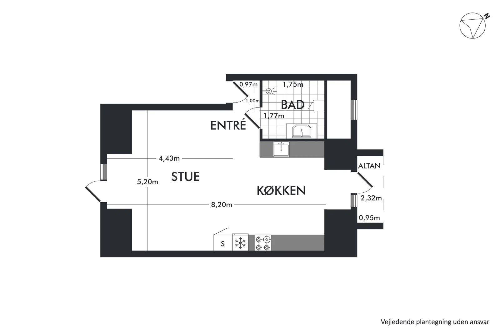 Visual presentation of the listing