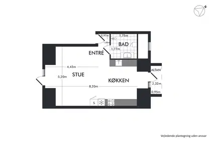 Visual presentation of the listing