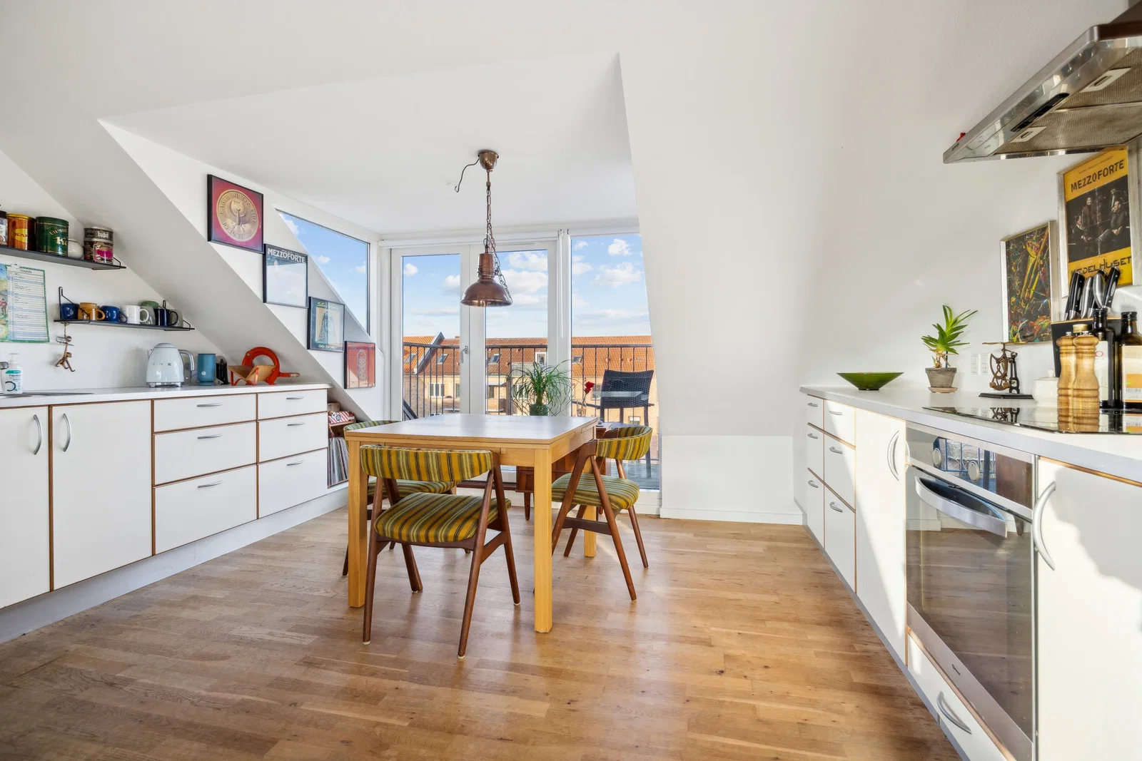 apartment 1-værelses lejlighed med altan i Øgaden