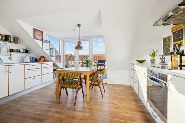 apartment 1-værelses lejlighed med altan i Øgaden