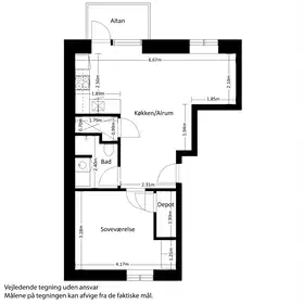 Visual presentation of the listing