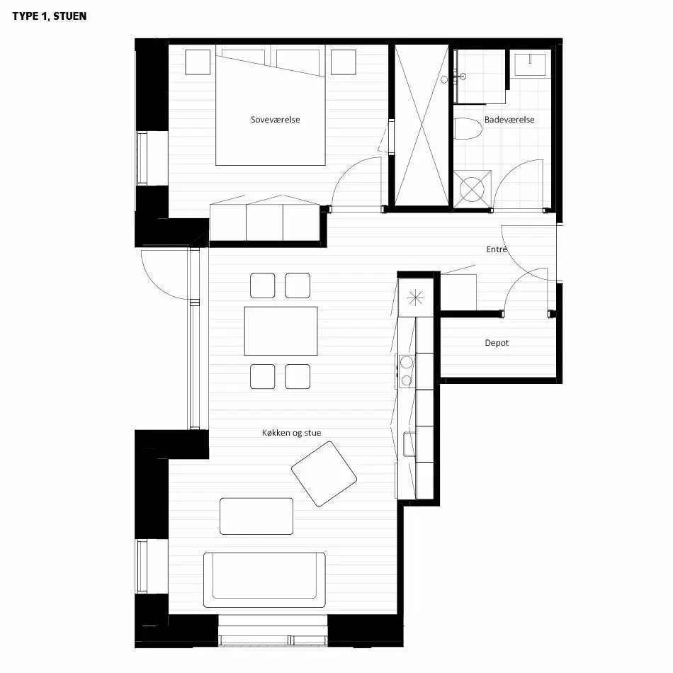 Visual presentation of the listing