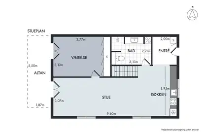 Visual presentation of the listing