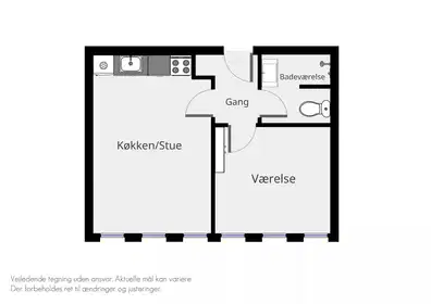 Visual presentation of the listing