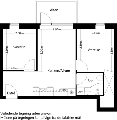 Share-friendly 1-3 room apartment in Tilst - Pollenvænget, Tilst - 4