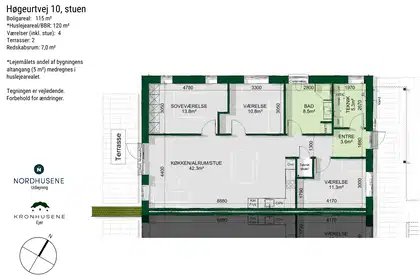 Visual presentation of the listing