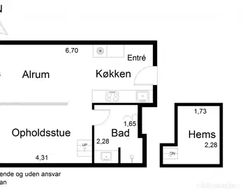 Visual presentation of the listing