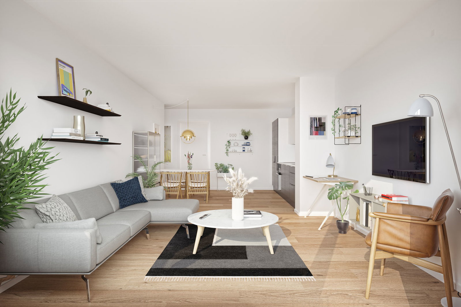 Visual presentation of the listing