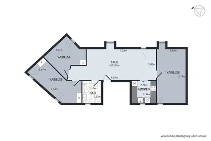 Visual presentation of the listing