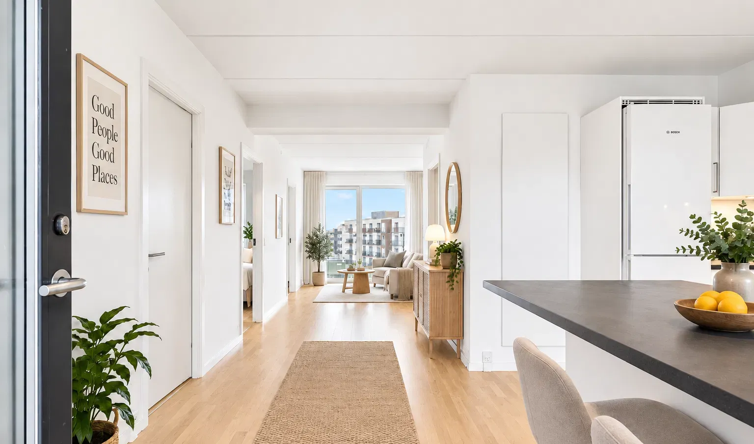 Visual presentation of the listing