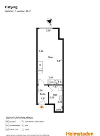 Visual presentation of the listing