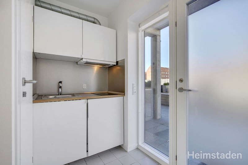 apartment 1-værelses lejlighed i København NV med fælles faciliteter