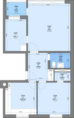 apartment Dejlig familiebolig i 8930 Randers NØ