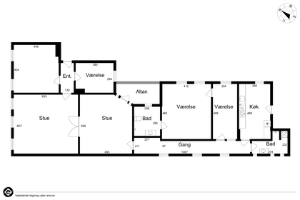 Visual presentation of the listing