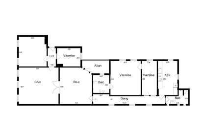 Visual presentation of the listing
