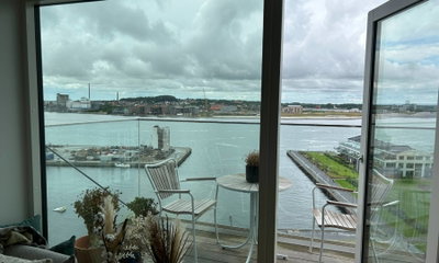 Direkte fjorudsigt, bliver ikke bedre - Østre Havnepark, Aalborg - 2