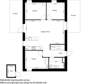 Visual presentation of the listing