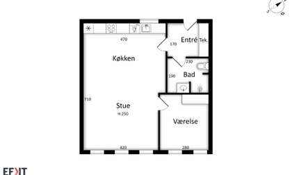 Visual presentation of the listing
